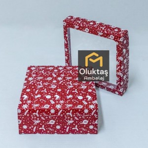 Pencereli Desenli Kutu